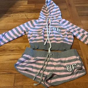 Victoria Secret Cotton summer sweat suit set